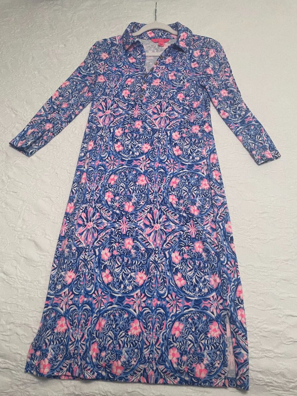 Lilly Pulitzer Printed Polo Dress – Size Small